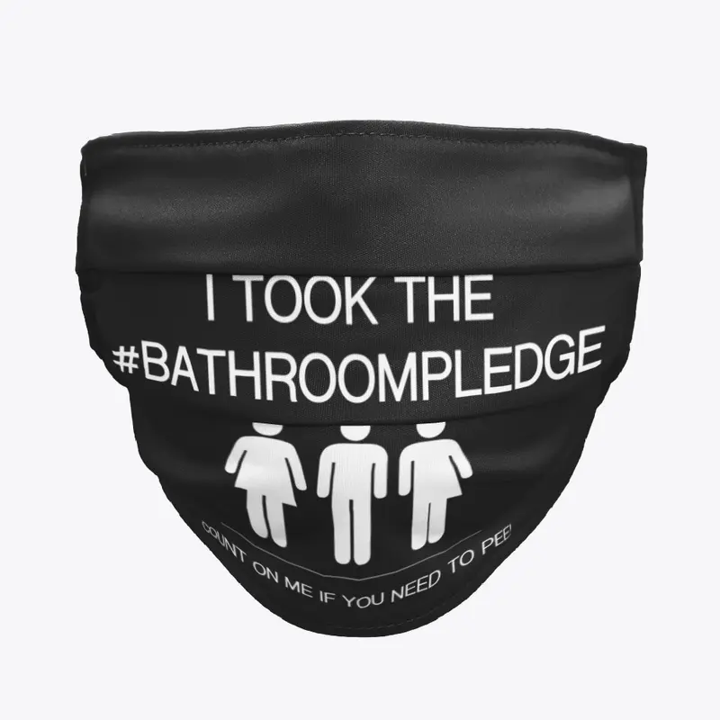 Bathroom Pledge Sign Graphic