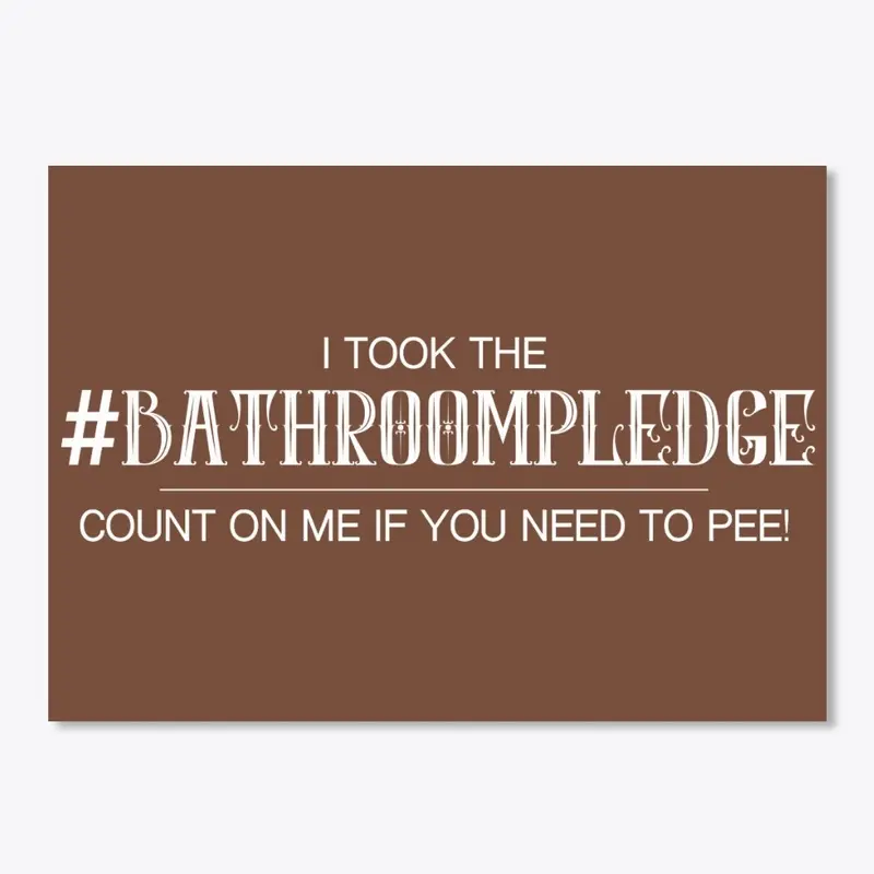 Bathroom Pledge Shop Font